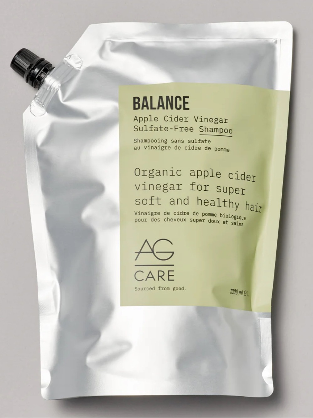 AG Care Balance Apple Cider Vinegar Sulfate-free Shampoo 33.8oz BRAND NEW/SEALED